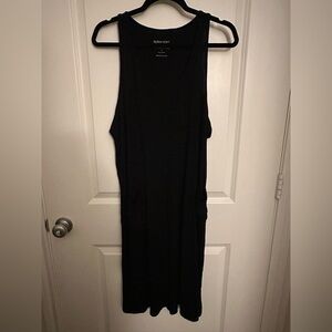 Torrid Black Super soft Rib Knit Sleep Top Dress 1X